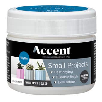 Accent Small Projects Water Based Gloss Very Blue 250mL