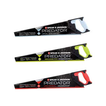 Spear & Jackson Predator Multi-Purpose Handsaw 3 Pack