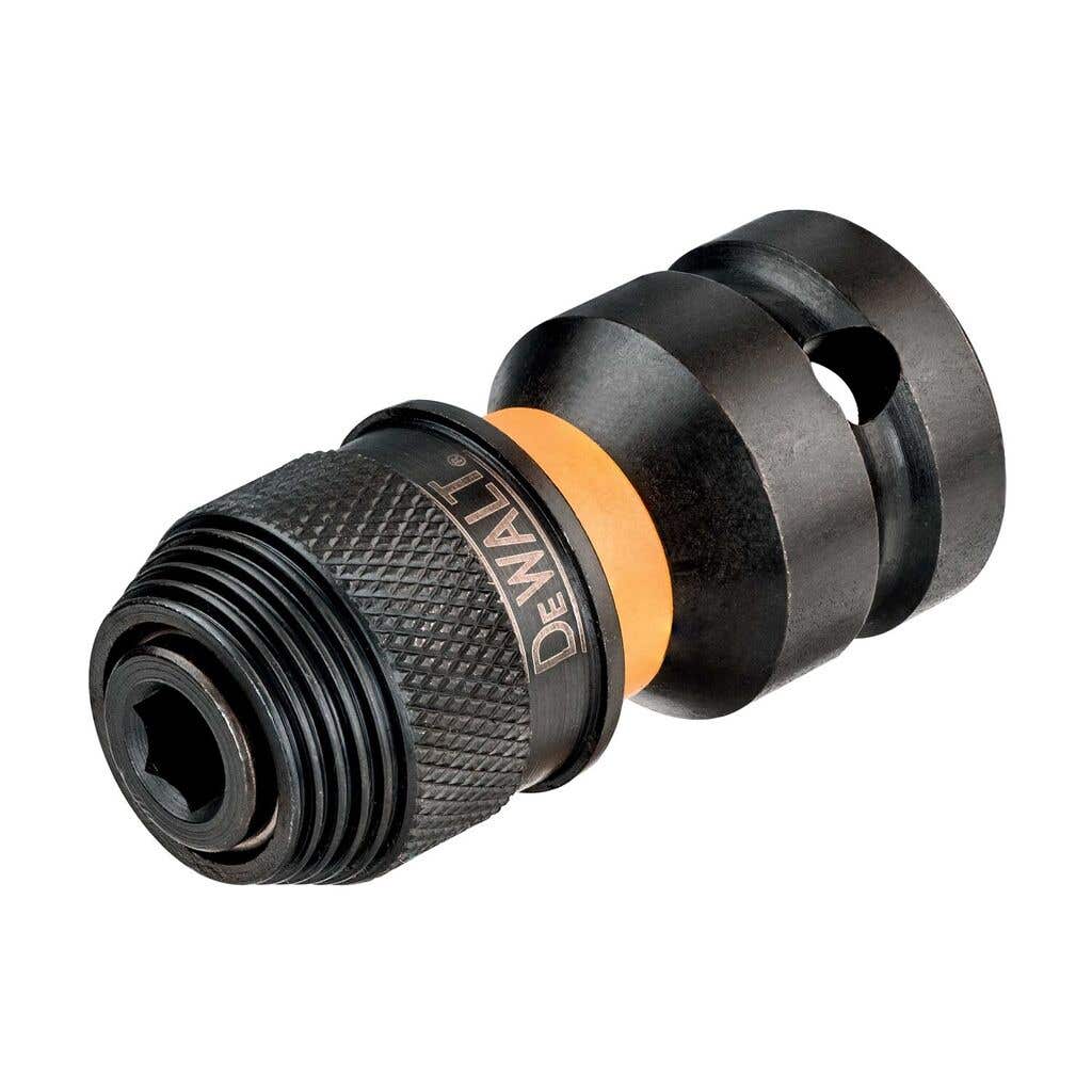 DEWALT Square Impact Wrench Adapter 1 4 Hex to 1 2