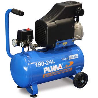 Puma 2HP Direct Drive Air Compressor 24L
