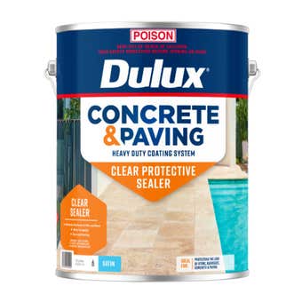 Dulux Concrete & Paving Clear Protective Sealer Satin 10L