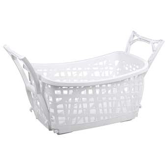 Queen Basket Laundry Foldable Legs Grey 50L