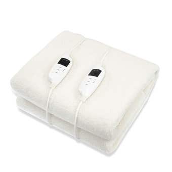 Laura Hill Fleece Fitted Electric Blanket Double