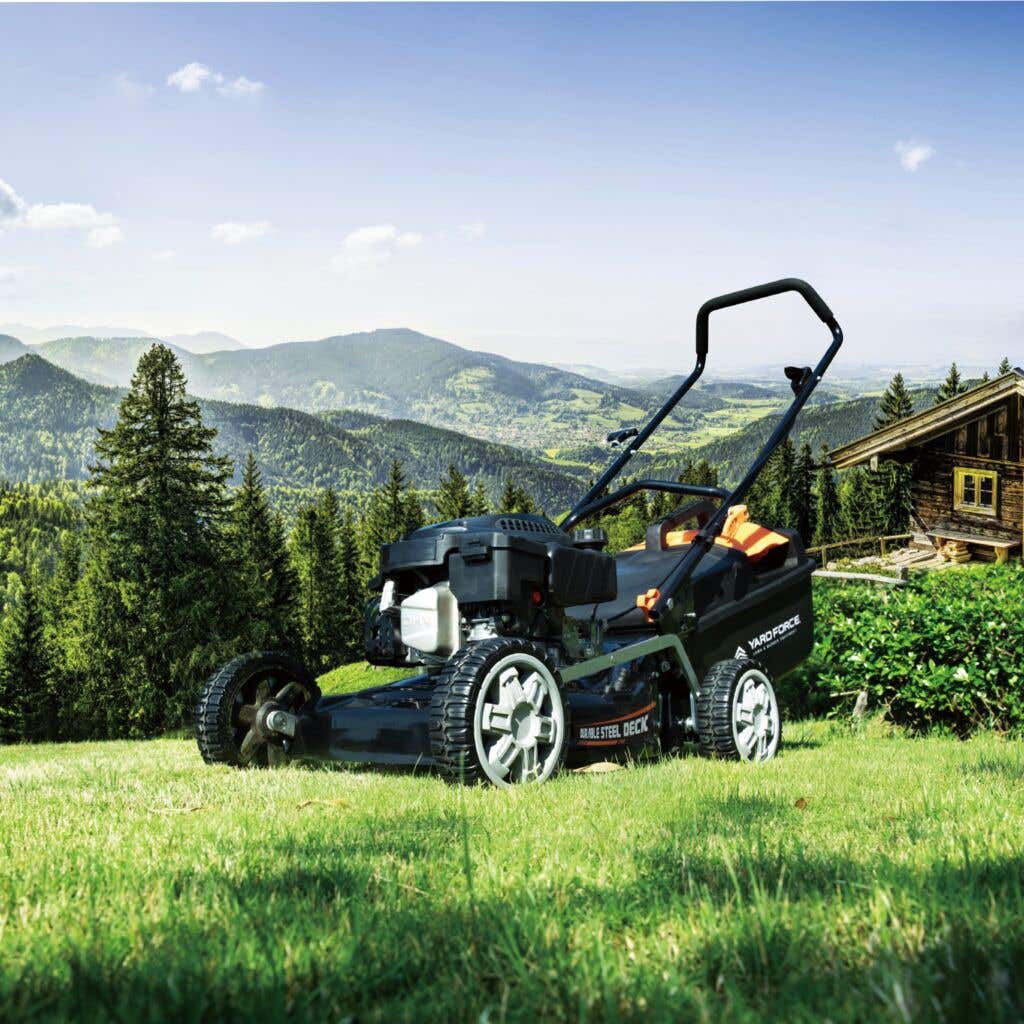 Petrol lawn trimmer hotsell