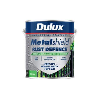 Dulux Metalshield Rust Defence Black Gloss 4L