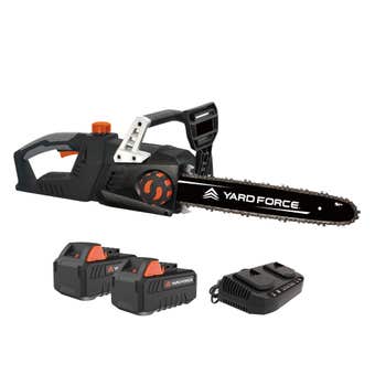 Yard Force Chainsaw 24V x 2 Brushless 4.0ah Kit