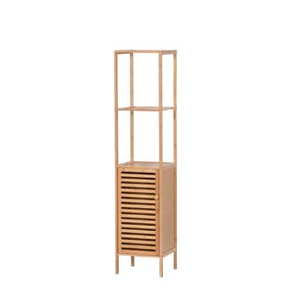 Shelf 3 Tier with Door Bamboo