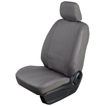Toyota Landcruiser Single Cab Front Row Only Outback Canvas Car Seat Cover