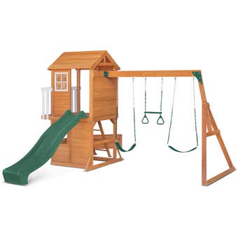 Lifespan Kids Springlake Play Centre with Green Slide 2.2m