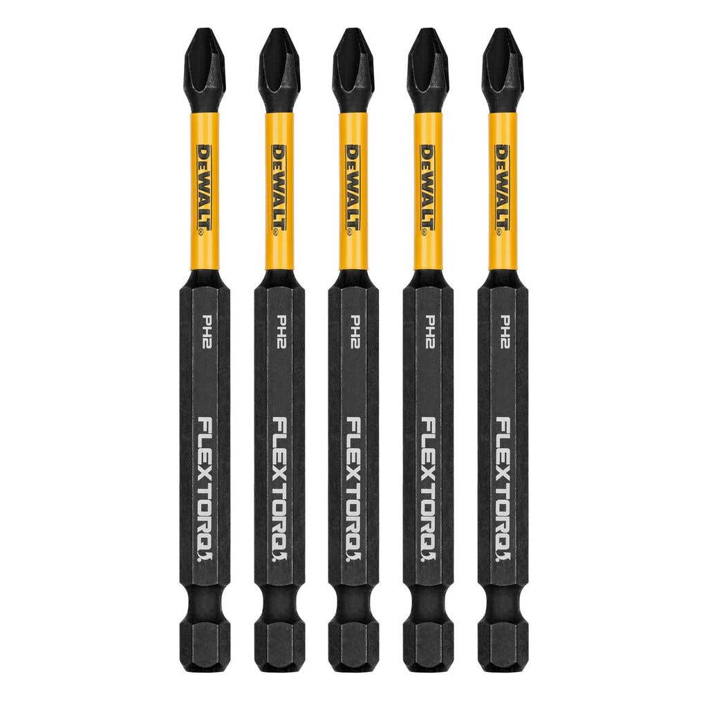 DEWALT PH2 FLEXTORQ 89mm 5 Pack