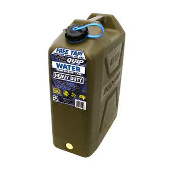 Pro Quip 22 Litre Heavy Duty Water Can - Olive Green