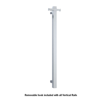 Thermorail Vertical Heated Towel Rail Square