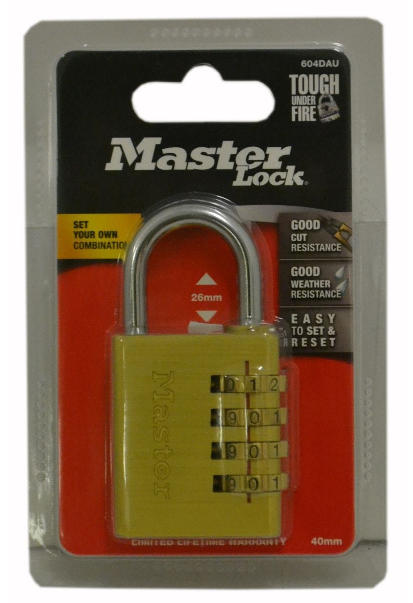 31 Sample Exterior combination padlock Info