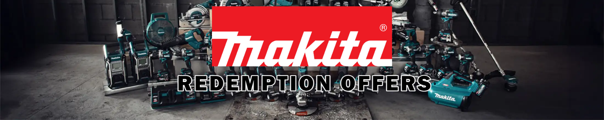 makita redemptions banner