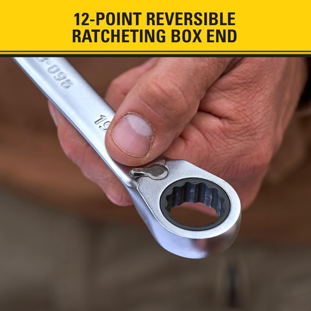 12-Point Reversible Ratcheting Box End