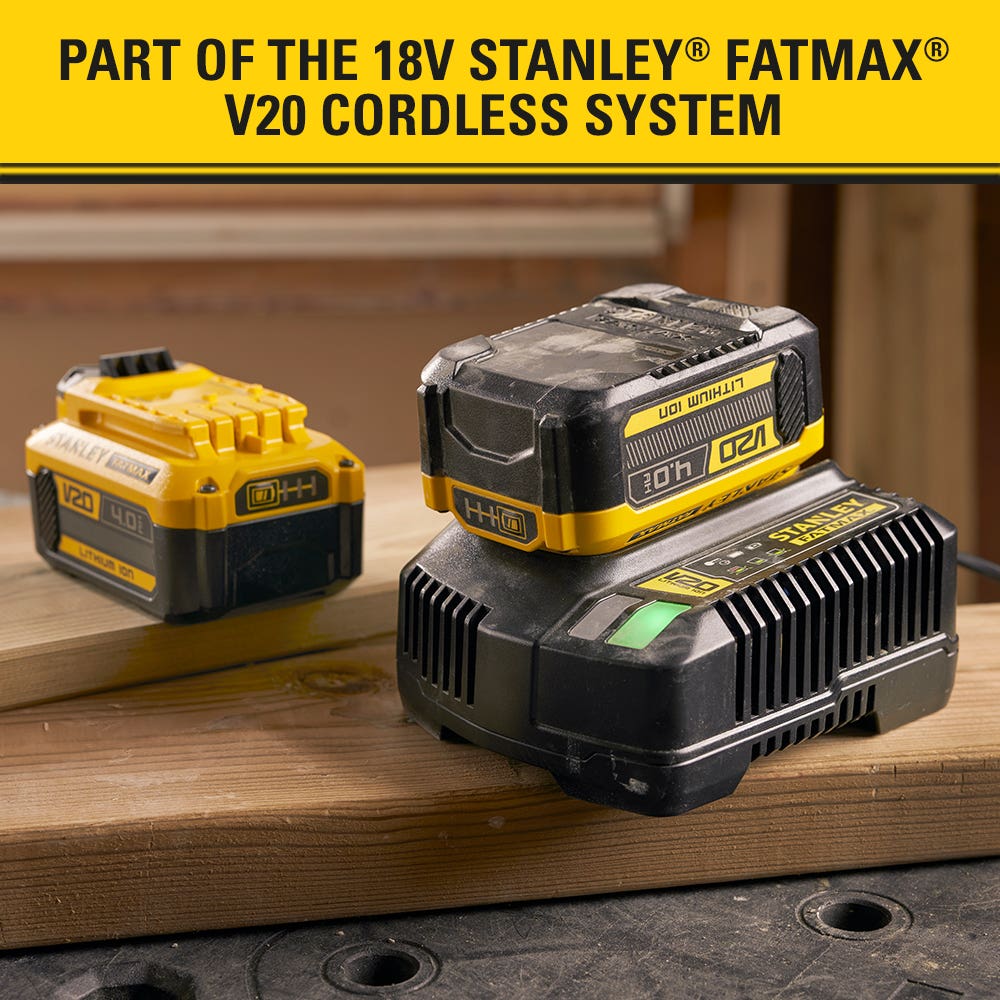 Part Of The 18V STANLEY® FATMAX® V20 Cordless System
