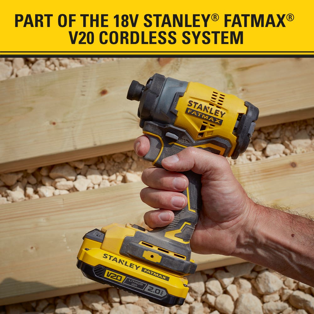 Part Of The 18V STANLEY® FATMAX® V20 Cordless System