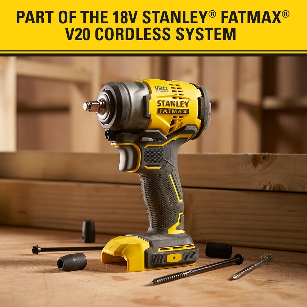 Part Of The 18V STANLEY® FATMAX® V20 Cordless System
