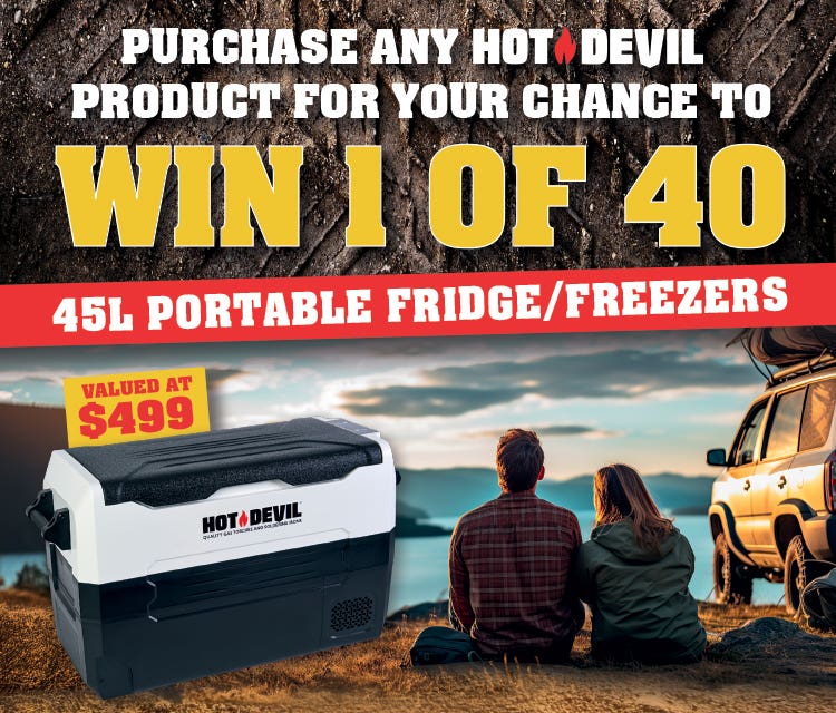 Hot Devil Win a Portable Fridge