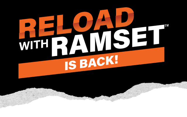 Reload with Ramset win a fridge
