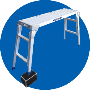 shop platforms and scaffolds
