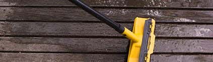 scrub the deck