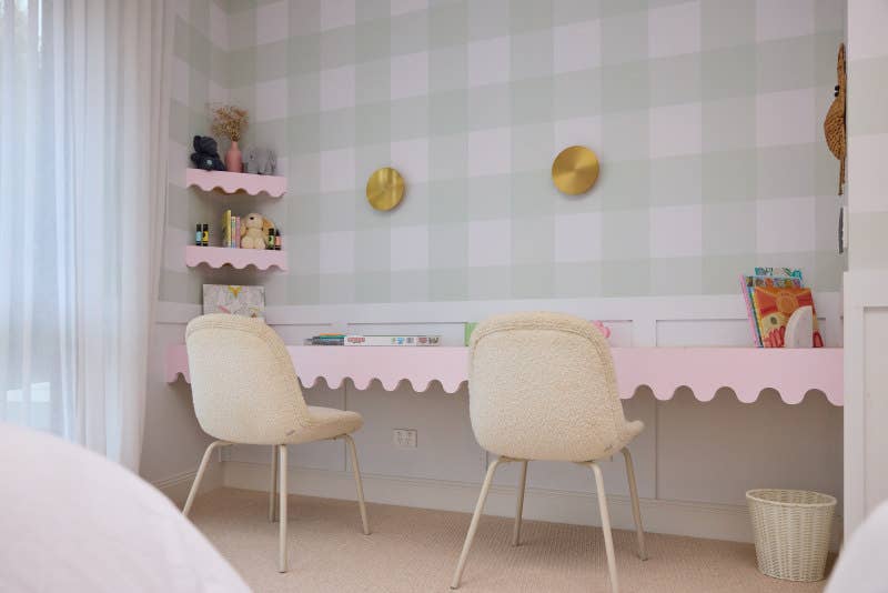 A floating desk for kids