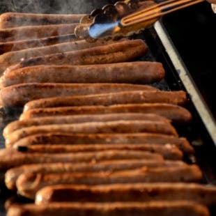 Fundraising sausage sizzle