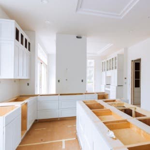 Professionally installed kitchens