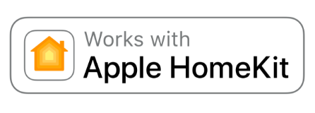 Compatible with Apple HomeKit