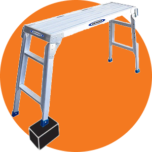 shop platforms and scaffolds