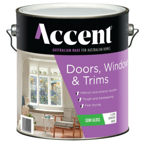 Accent Doors, windows, and trims Paint Product